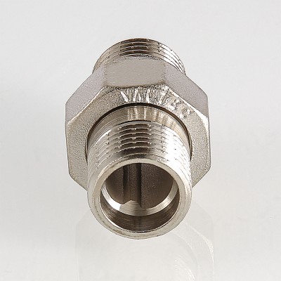 Сгон прямой никель 3/4" нар-нар VALTEC VTr.728.N.0005