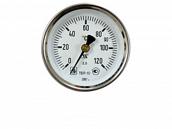 Термометр ТБП 63- 50 0+120-2,5-О ТУ У 33.2-14307481-033:2005 задн/подкл