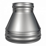 Конус термо КТ-Р (316 0.5мм / 304 0.5мм) d 150/210, с хомутом на замке