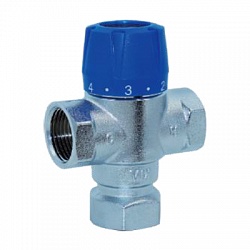 Термостатический смесительный клапан 1/2" 35-60С kv/s=1,2 TIM TMV811-02