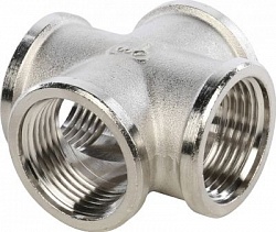 Крестовина 1/2" В/В/В/В никель STOUT SFT-0031-000012