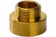 Удлинительная гайка 1/2" x 20 мм В/Н латунь STOUT SFT-0001-001220