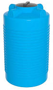 Емкость ЭВЛ 500 л, с отводами, крышка 450 мм (цвет голубой)