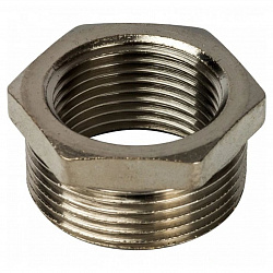 Футорка 1 1/2" x 1" Н/В никель STOUT SFT-0029-001121